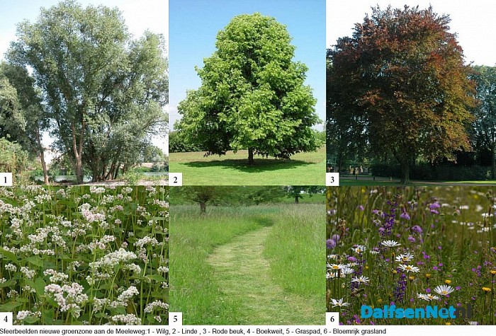 Kaartje nieuw park Meeleweg