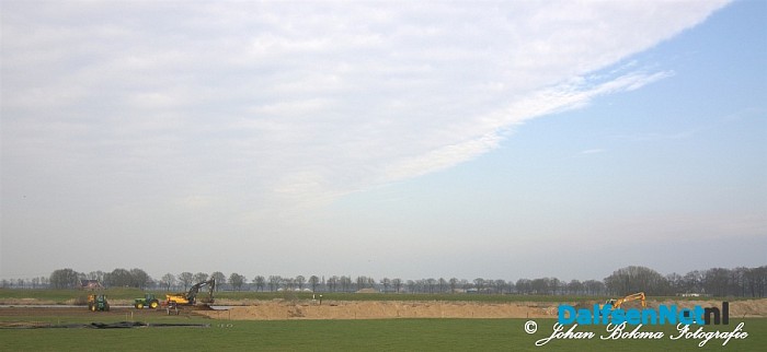 Start aanleg groene geul Vechterweerd