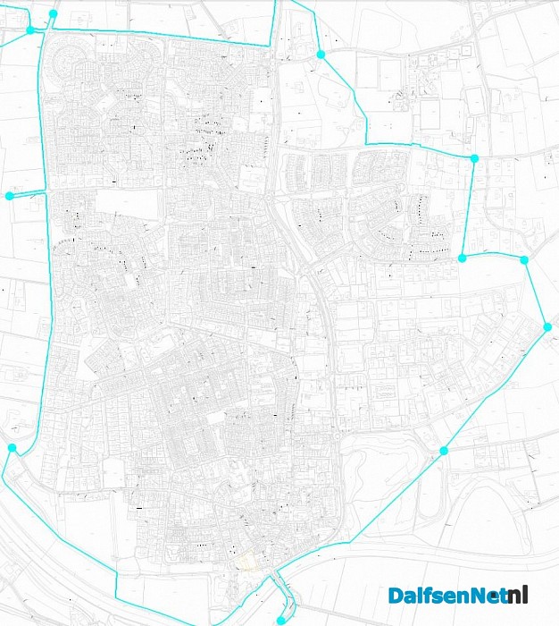 Komgrenzen gemeente vastgesteld (met tekeningen) - Foto: Gemeente Dalfsen