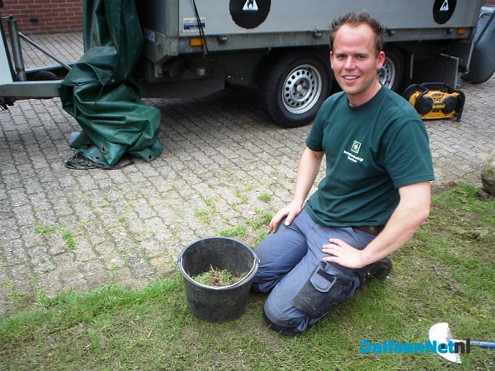 Hoogseizoen voor de hoveniers