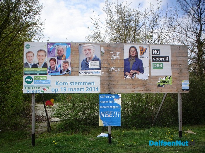 Verkiezingsborden