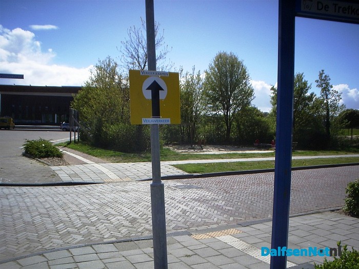 Uitzetten parcours verkeersexamen
