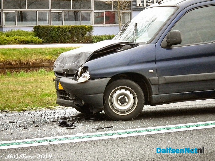 Aanrijding N377 Nieuwleusen - Foto: H.G. Foto