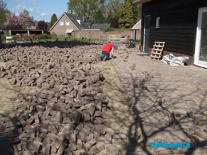 Volop bezig rond de Fakkertmolen