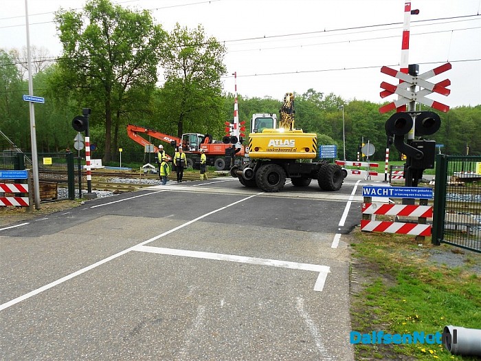 Werk aan het spoor