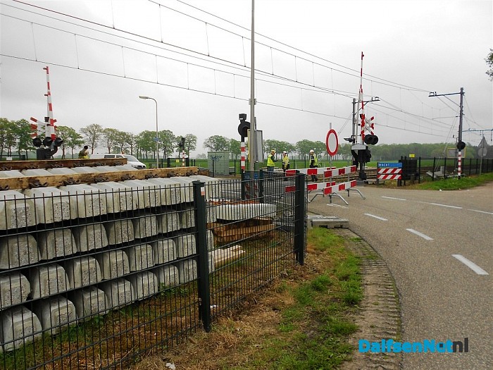 Werk aan het spoor