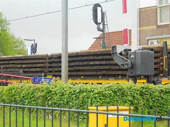 Werk aan het spoor