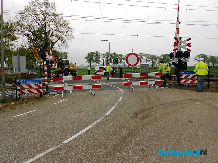 Werk aan het spoor
