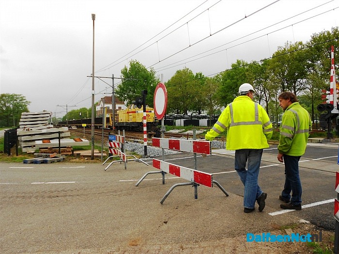 Werk aan het spoor