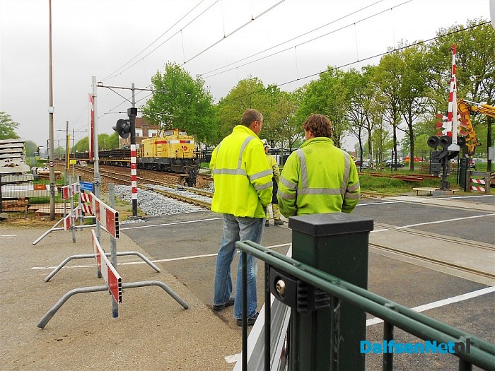 Werk aan het spoor
