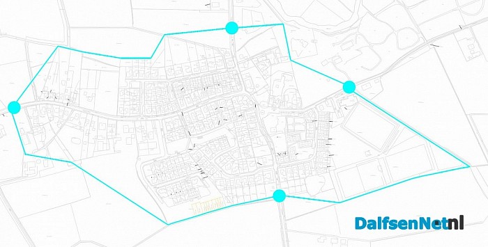 Komgrenzen gemeente vastgesteld (met tekeningen) - Foto: Gemeente Dalfsen