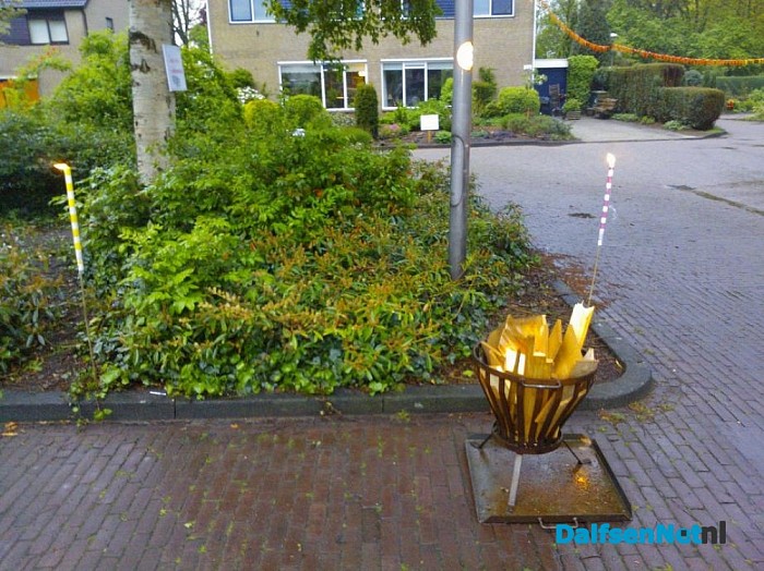 Straatversiering kloosterhof