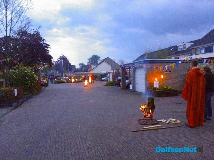 Straatversiering kloosterhof