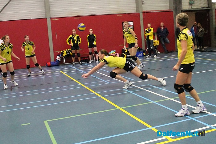Flitsend einde seizoen dames Toyota Dalvo