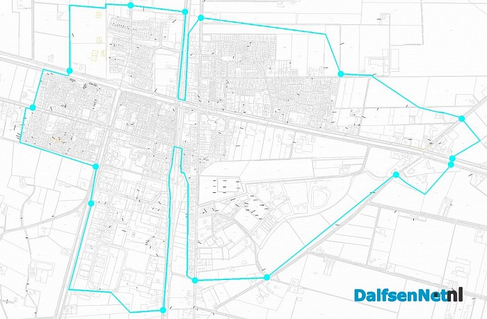 Komgrenzen gemeente vastgesteld (met tekeningen) - Foto: Gemeente Dalfsen