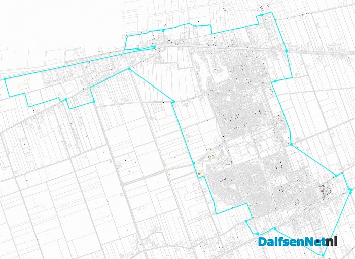 Komgrenzen gemeente vastgesteld (met tekeningen) - Foto: Gemeente Dalfsen