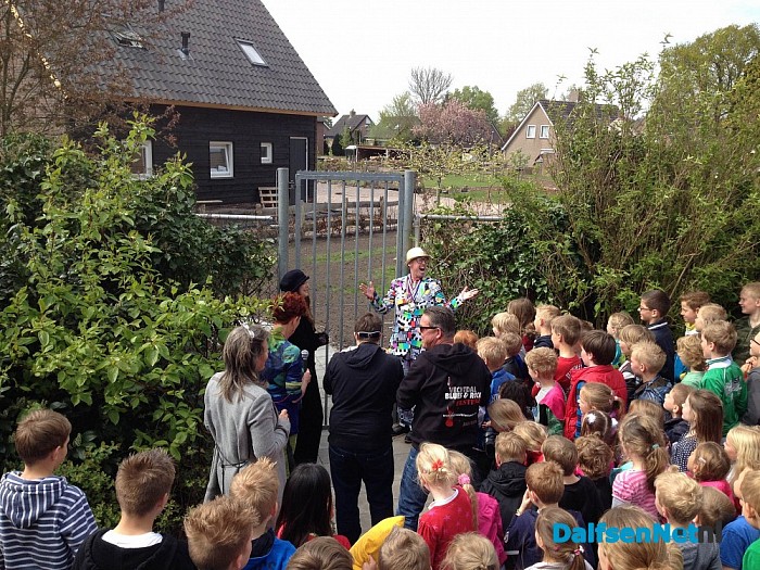 Waterspeelplaats Hoonhorst op ludieke wijze geopend