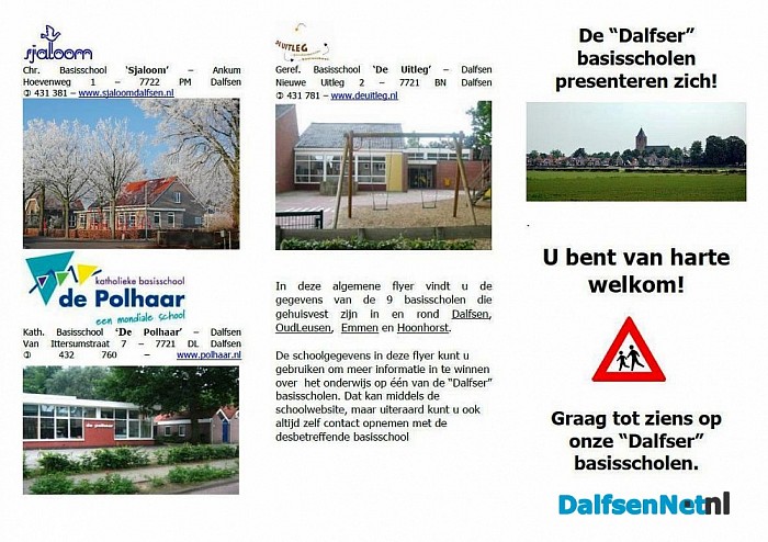 Welkom op de Dalfser basisscholen