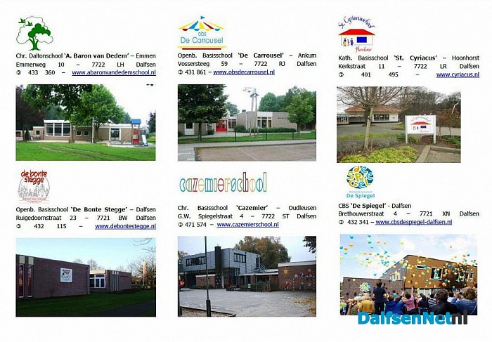 Welkom op de Dalfser basisscholen