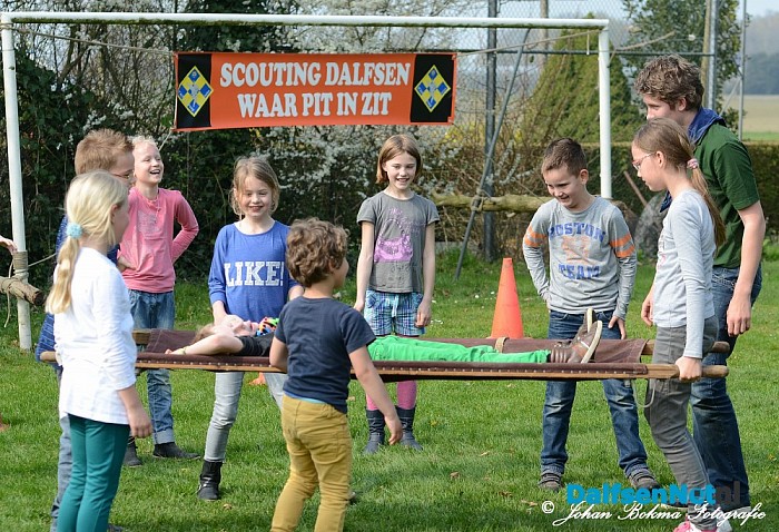 Plaatselijk belang houdt kindermiddag ism Scouting - Foto: Johan Bokma