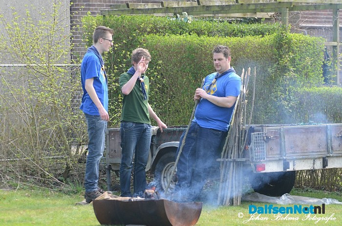 Plaatselijk belang houdt kindermiddag ism Scouting - Foto: Johan Bokma