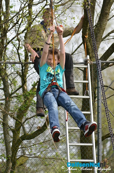 Plaatselijk belang houdt kindermiddag ism Scouting - Foto: Johan Bokma