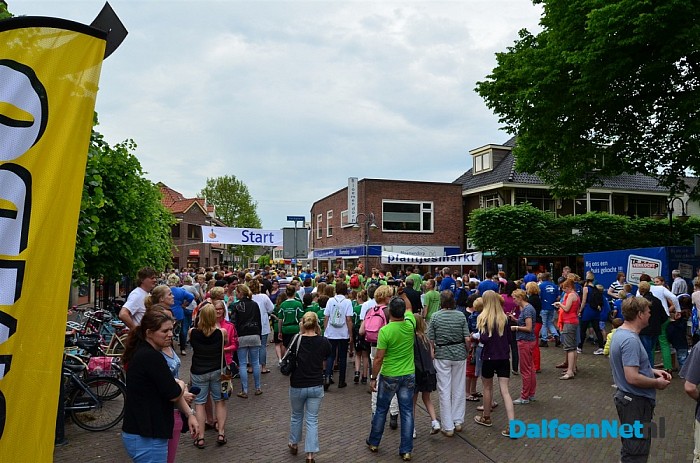 De eerste dag wandel3 daagse: 1142 deelnemers!