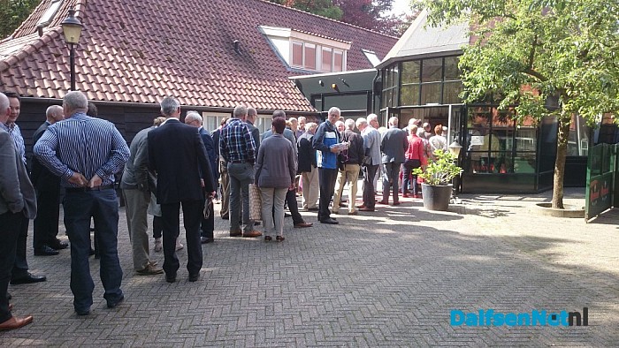Afscheid wethouder Goldsteen met een koninklijk tintje - Foto: Robert Bril