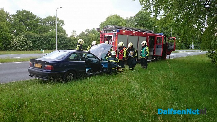 Klein autobrandje Heinoseweg - Foto: Robert Bril