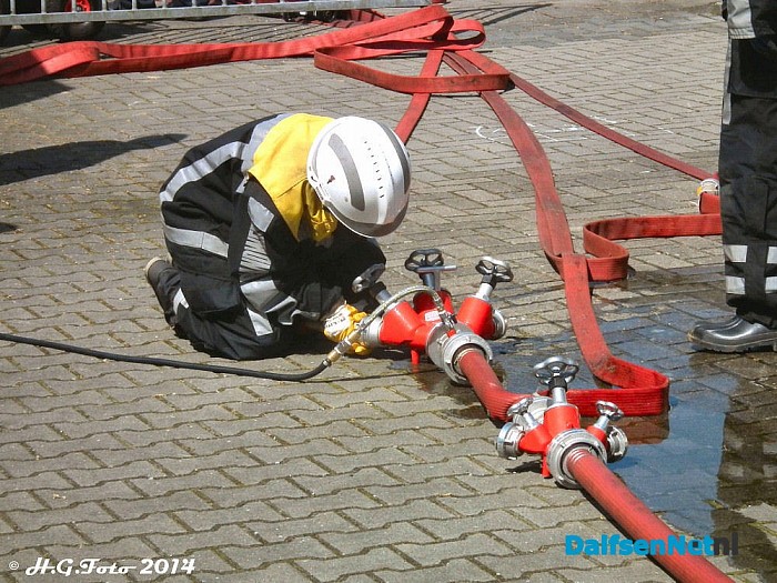 Landelijke jeugdbrandweer wedstrijden in Dalfsen. - Foto: H.G. Foto