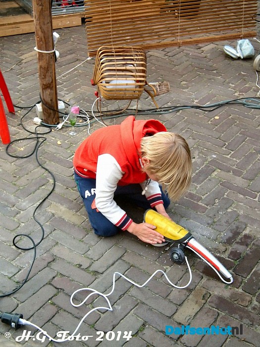 Kunsten op straat 5 juni in Dalfsen - Foto: H.G. Foto