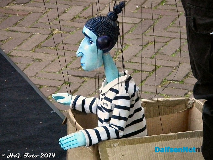 Kunsten op straat 5 juni in Dalfsen - Foto: H.G. Foto