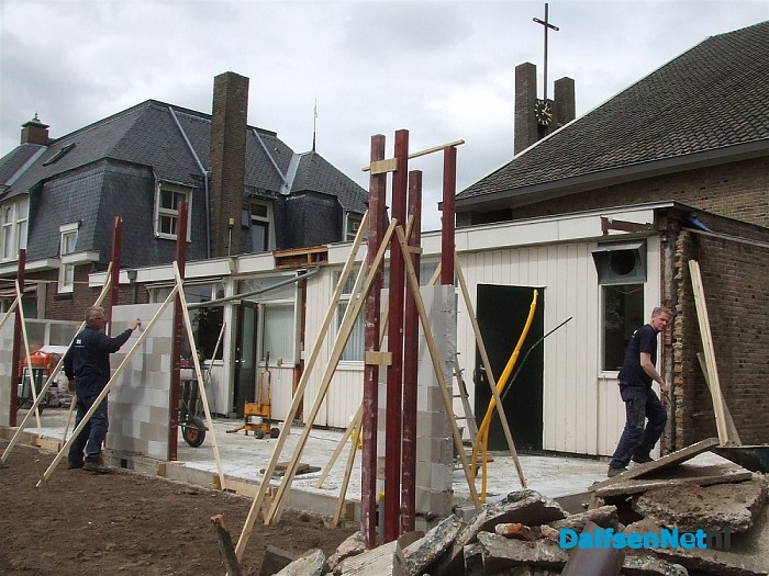 Bouw Dorpshuiskamer Hoonhorst volop van start