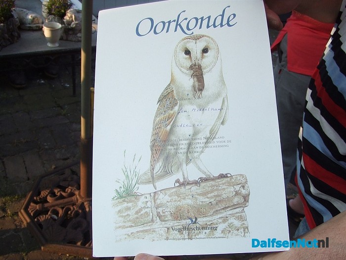 Het ringen van de uilen is weer begonnen
