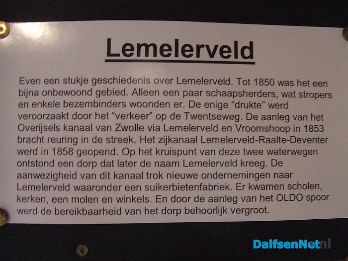 Expositie spoorlijn Deventer Ommen groot succes