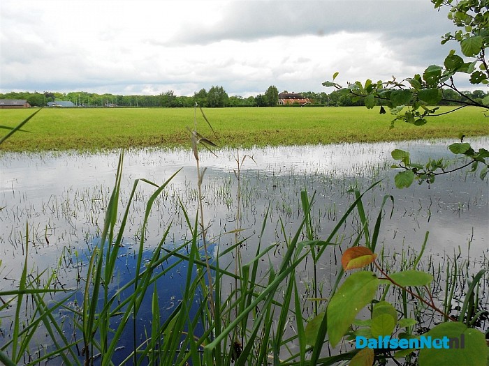 Er viel veel water vanmorgen