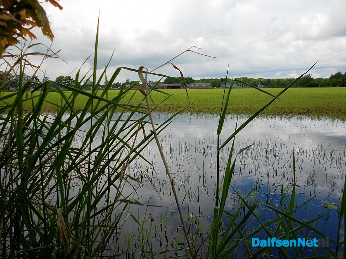 Er viel veel water vanmorgen
