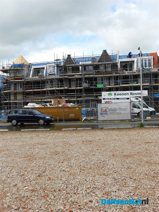 Voortgang waterfront met ook nu weer verse beelden
