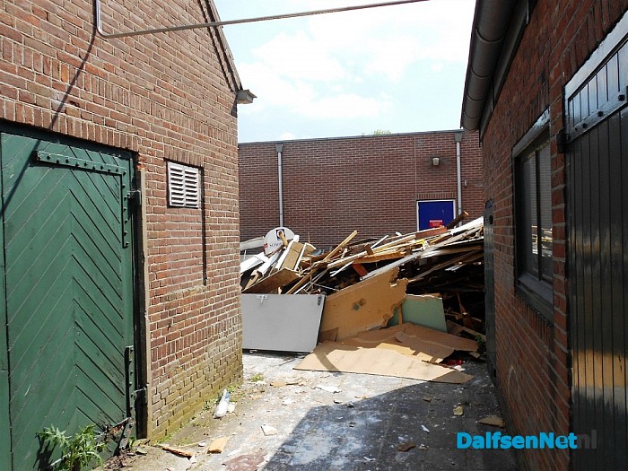 De nieuwe slager is al druk bezig