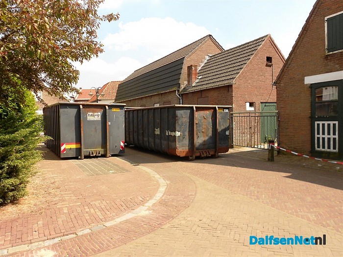 De nieuwe slager is al druk bezig
