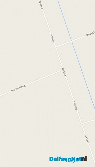 Aanrijding met paard op Veldweg