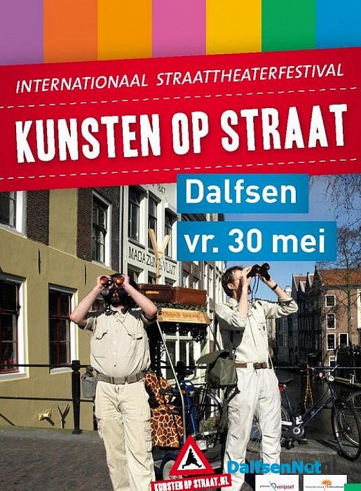Kunsten op straat in centrum van Dalfsen