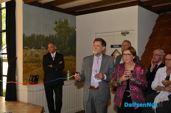 Afscheid wethouder Goldsteen met een koninklijk tintje - Foto: Johan Bokma