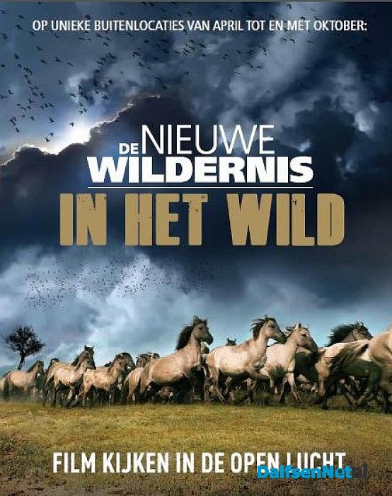 Film De Nieuwe Wildernis in de buitenlucht