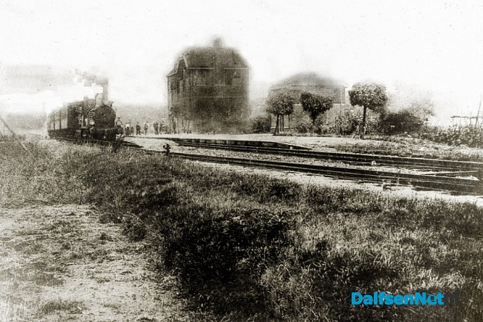 De spoorlijn langs Dalfsen - Foto: Historische Kring Dalfsen