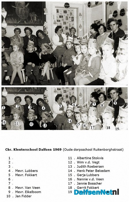 Namen gezocht groepsfoto - Foto: Historische Kring Dalfsen