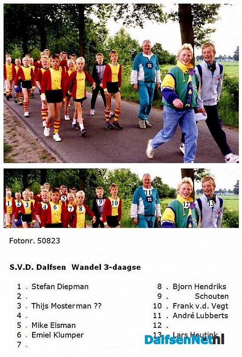 Namen gezocht groepsfoto - Foto: Historische Kring Dalfsen