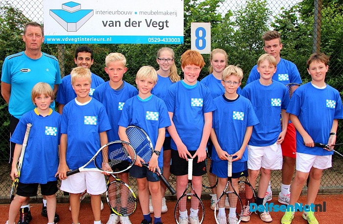 Talenten Tennisvereniging DLTC in het nieuw