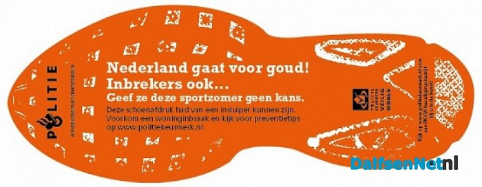 Oranje voetjes