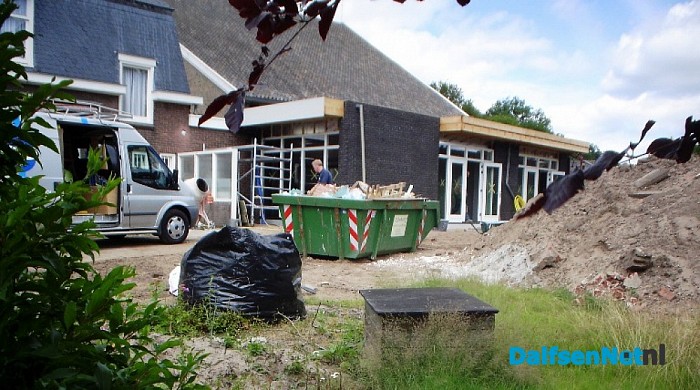 De pastorie: Het schiet lekker op